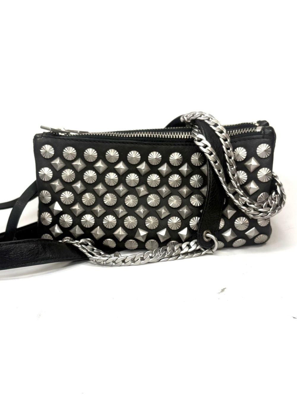 ASH Studded Leather Crossbody